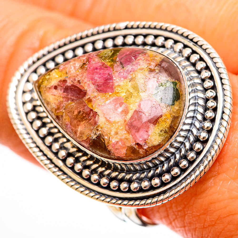Tourmaline Rings handcrafted by Anasilvercos - RING112370