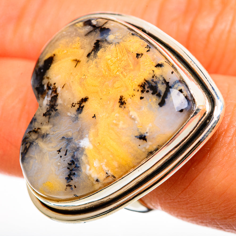Montana Agate Rings handcrafted by Anasilvercos - RING112417