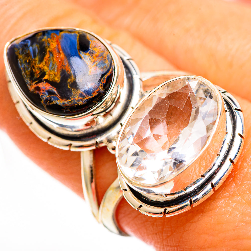 Pietersite Rings handcrafted by Anasilvercos - RING112433