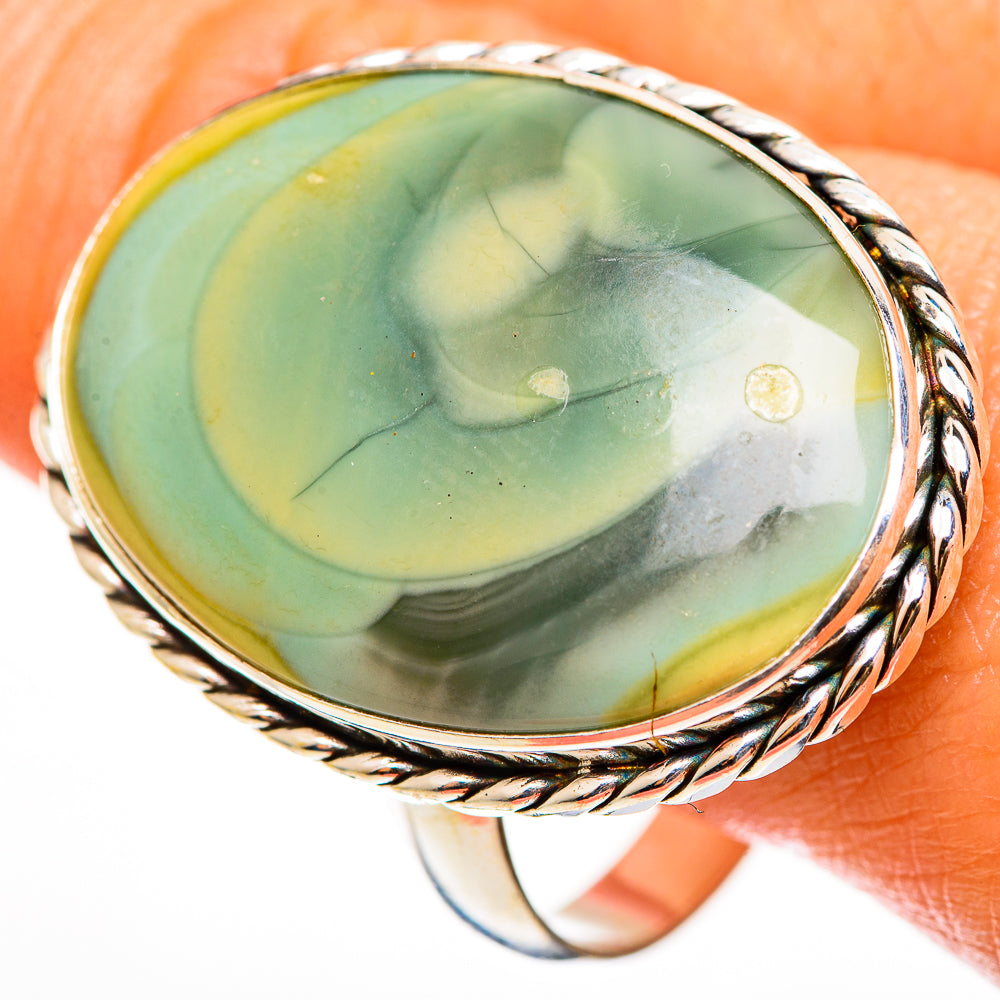 Polychrome Jasper Rings handcrafted by Anasilvercos - RING112448