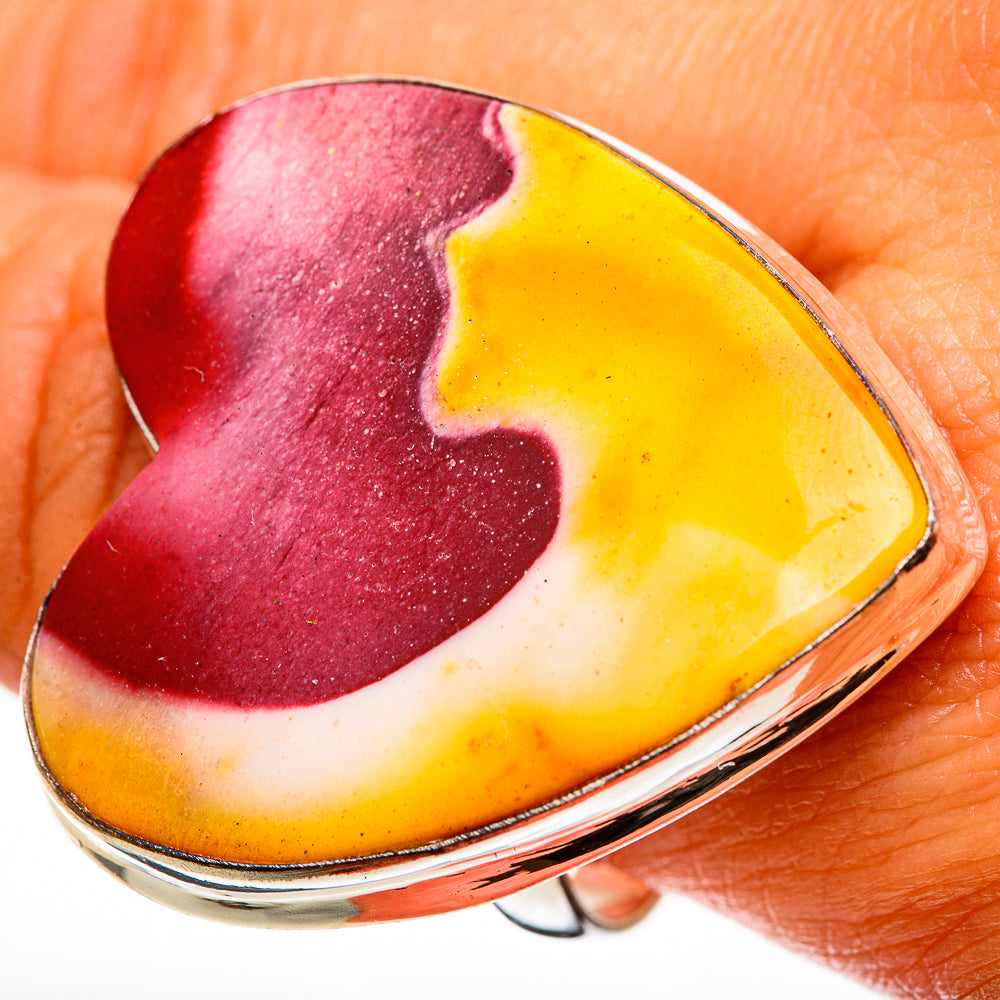 Mookaite Rings handcrafted by Anasilvercos - RING112534
