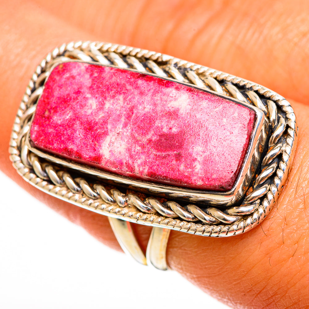 Thulite Rings handcrafted by Anasilvercos - RING112542