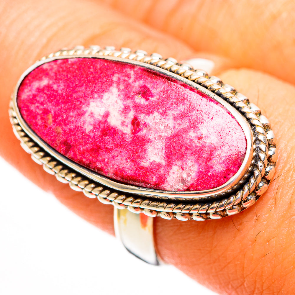 Thulite Rings handcrafted by Anasilvercos - RING112600
