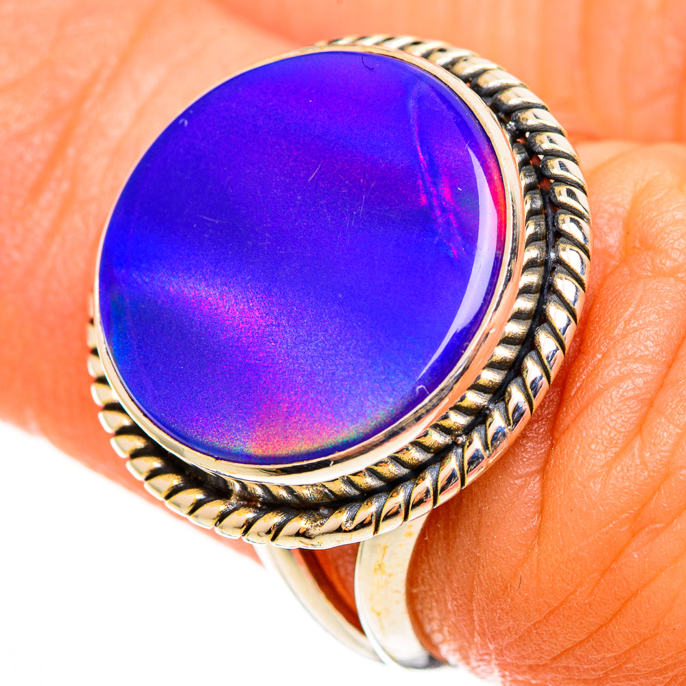Aura Opal Rings handcrafted by Anasilvercos - RING112603