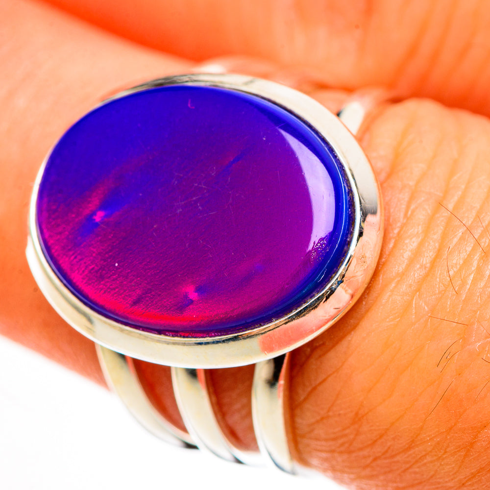 Aura Opal Rings handcrafted by Anasilvercos - RING112605