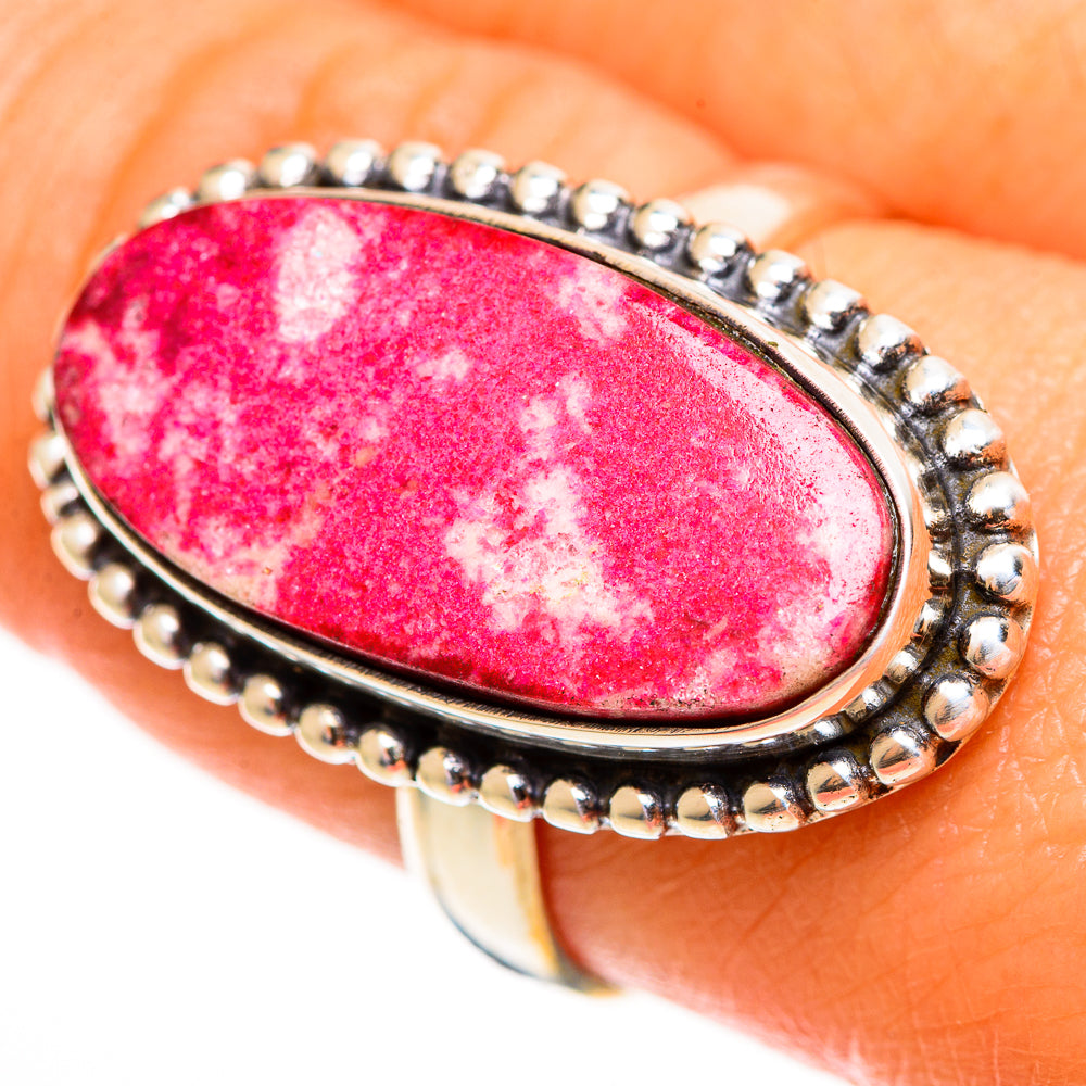 Thulite Rings handcrafted by Anasilvercos - RING112702