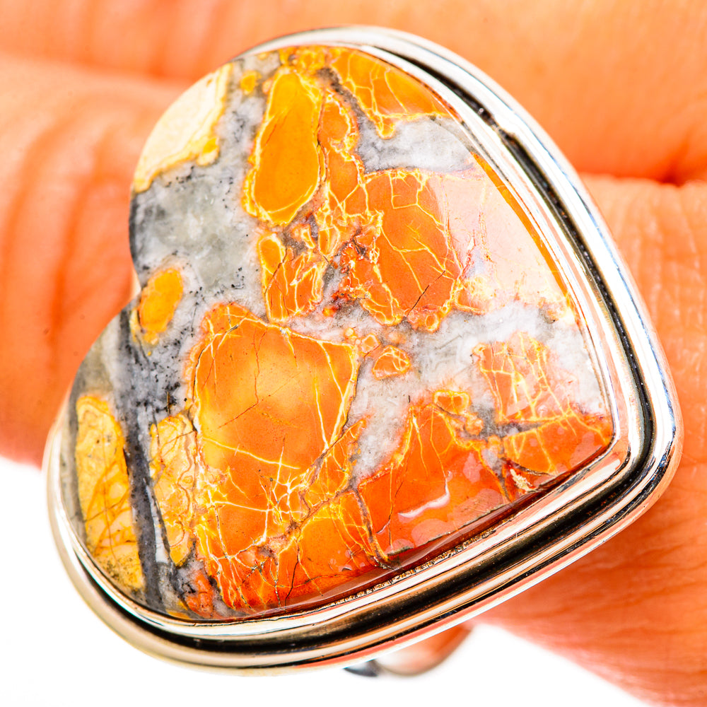 Maligano Jasper Rings handcrafted by Anasilvercos - RING112815