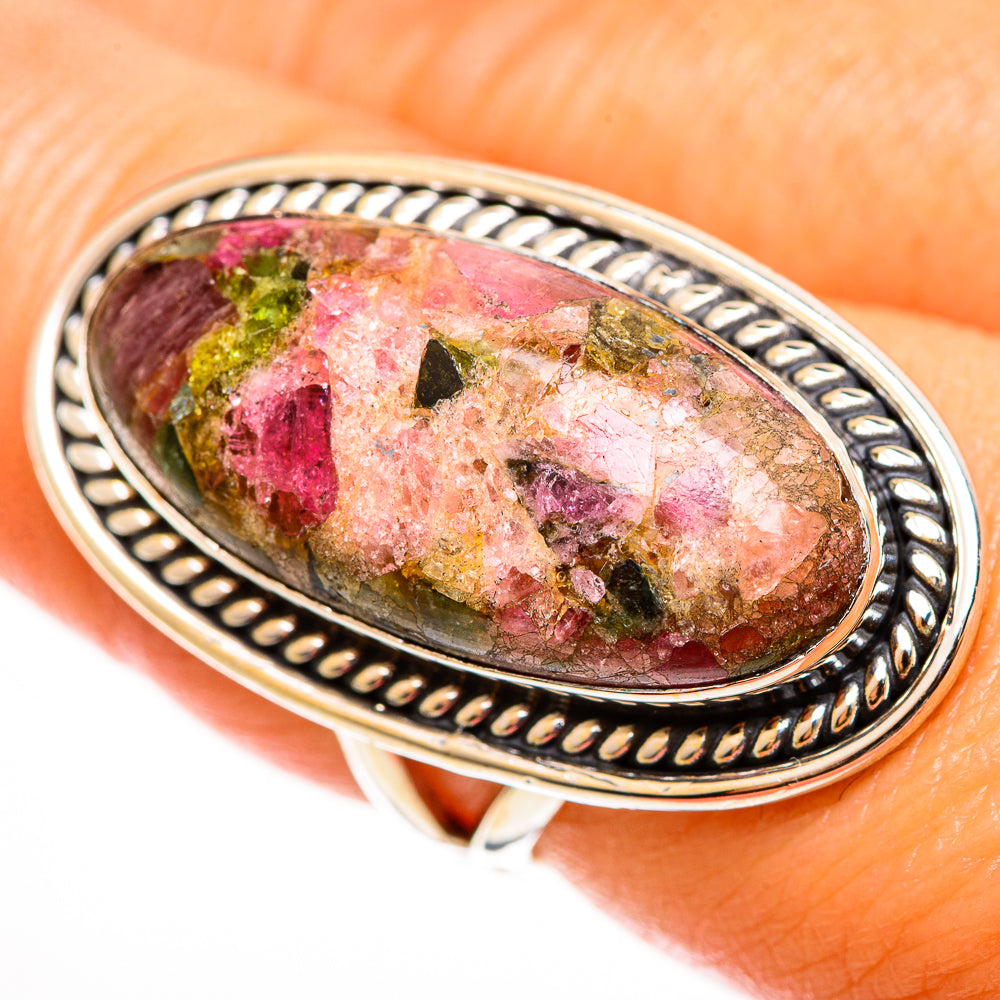 Tourmaline Rings handcrafted by Anasilvercos - RING112915