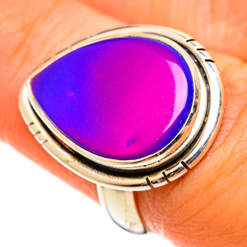 Aura Opal Rings handcrafted by Anasilvercos - RING113002