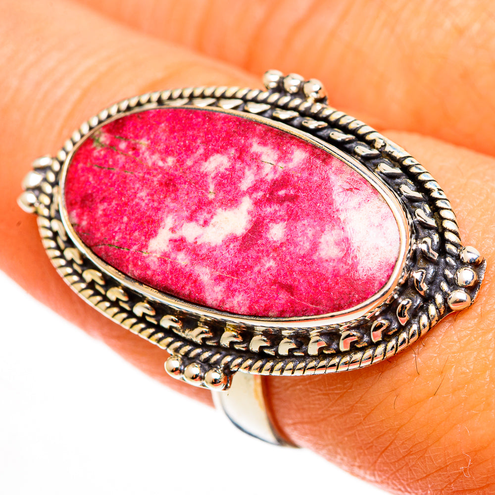 Thulite Rings handcrafted by Anasilvercos - RING113030
