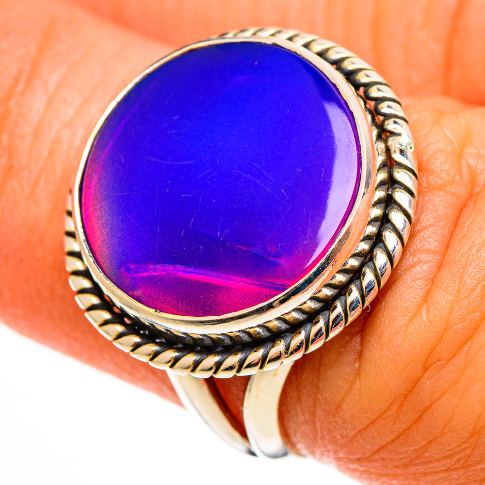 Aura Opal Rings handcrafted by Anasilvercos - RING113035