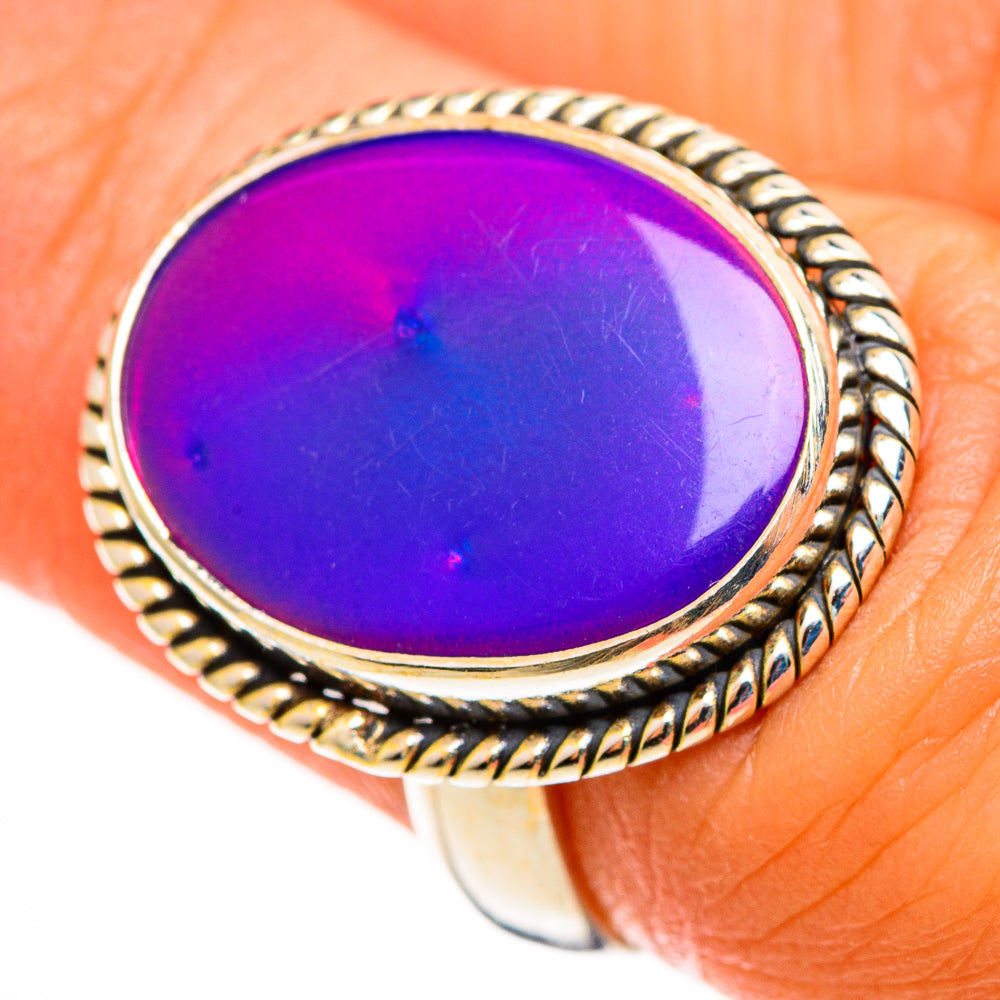 Aura Opal Rings handcrafted by Anasilvercos - RING113069
