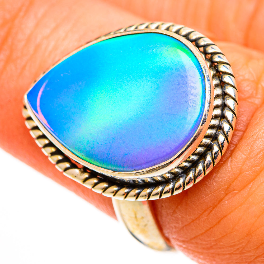 Aura Opal Rings handcrafted by Anasilvercos - RING113081