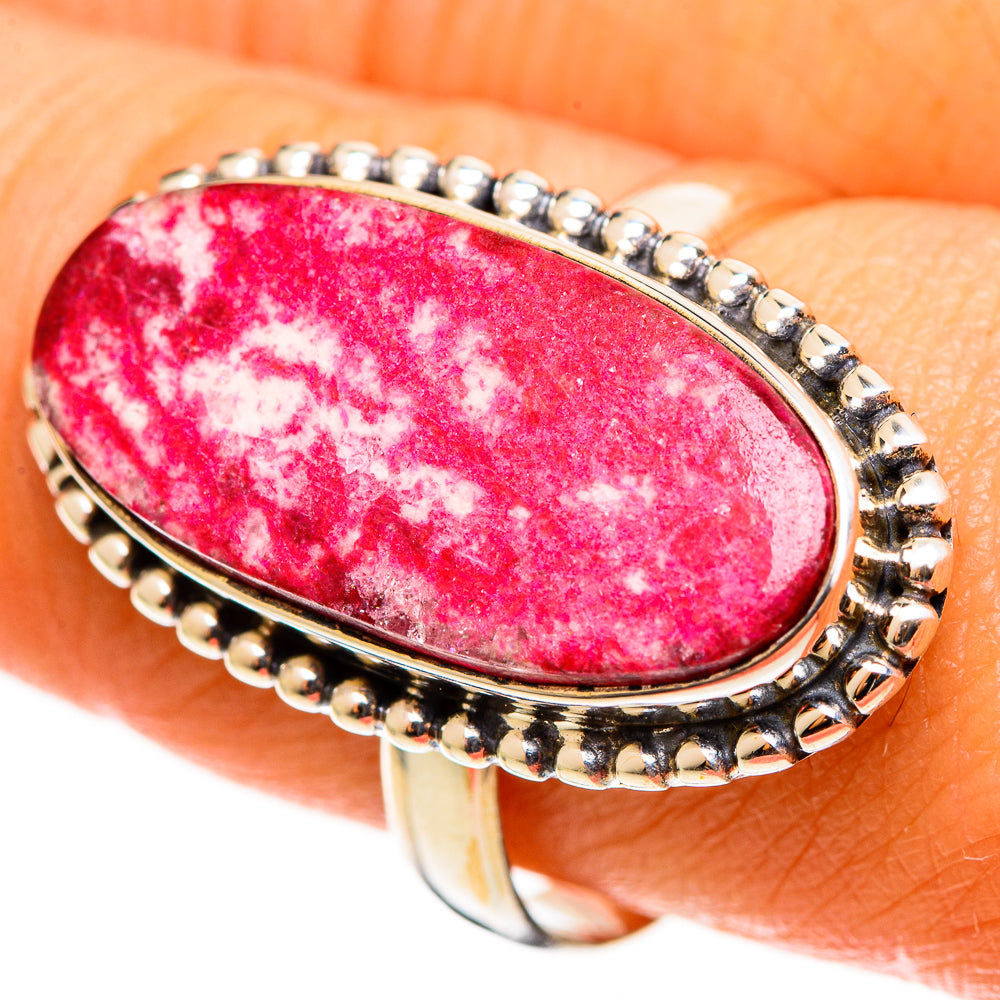 Thulite Rings handcrafted by Anasilvercos - RING113093