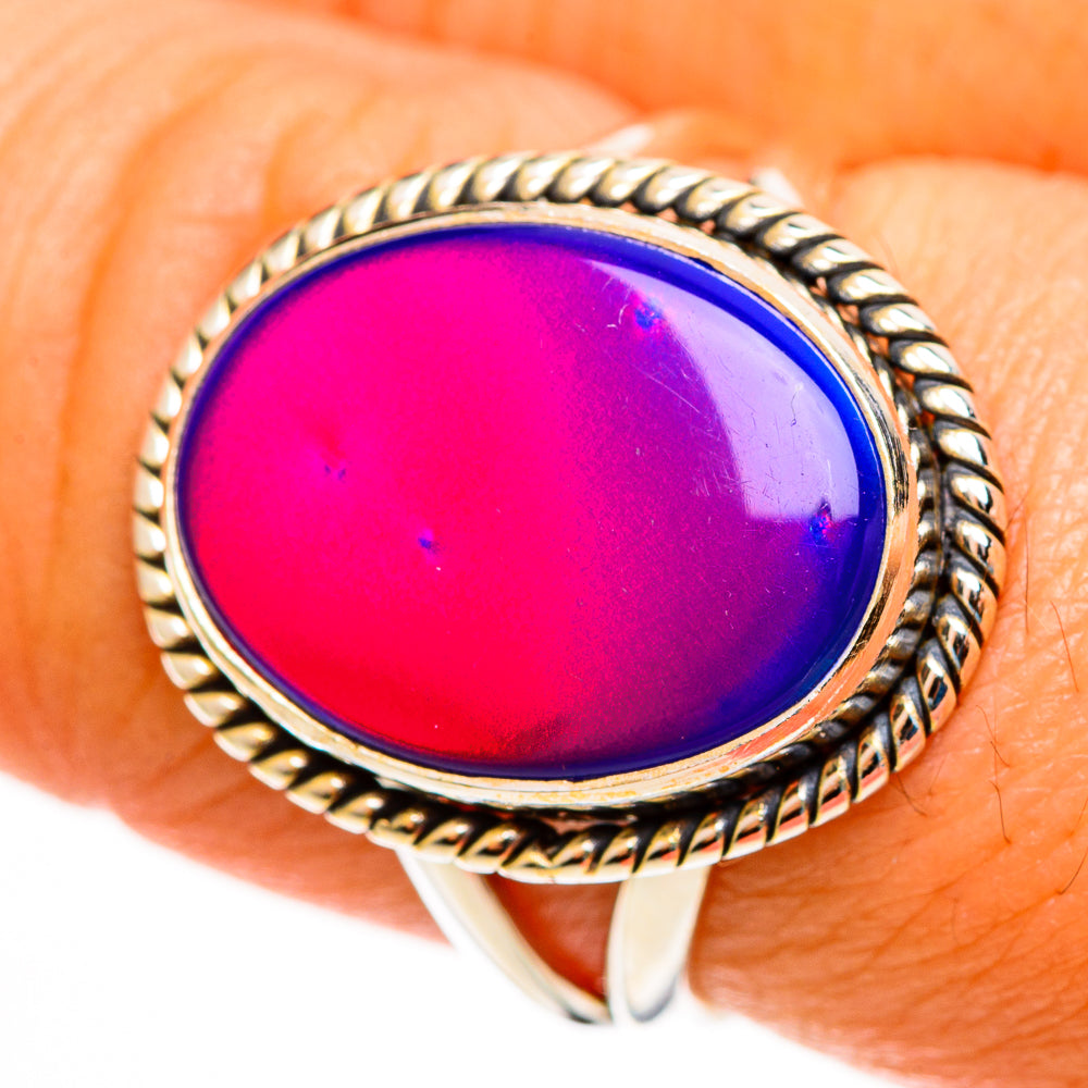 Aura Opal Rings handcrafted by Anasilvercos - RING113125