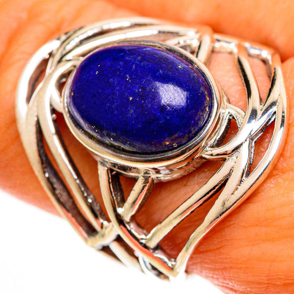 Lapis Lazuli Rings handcrafted by Anasilvercos - RING113141