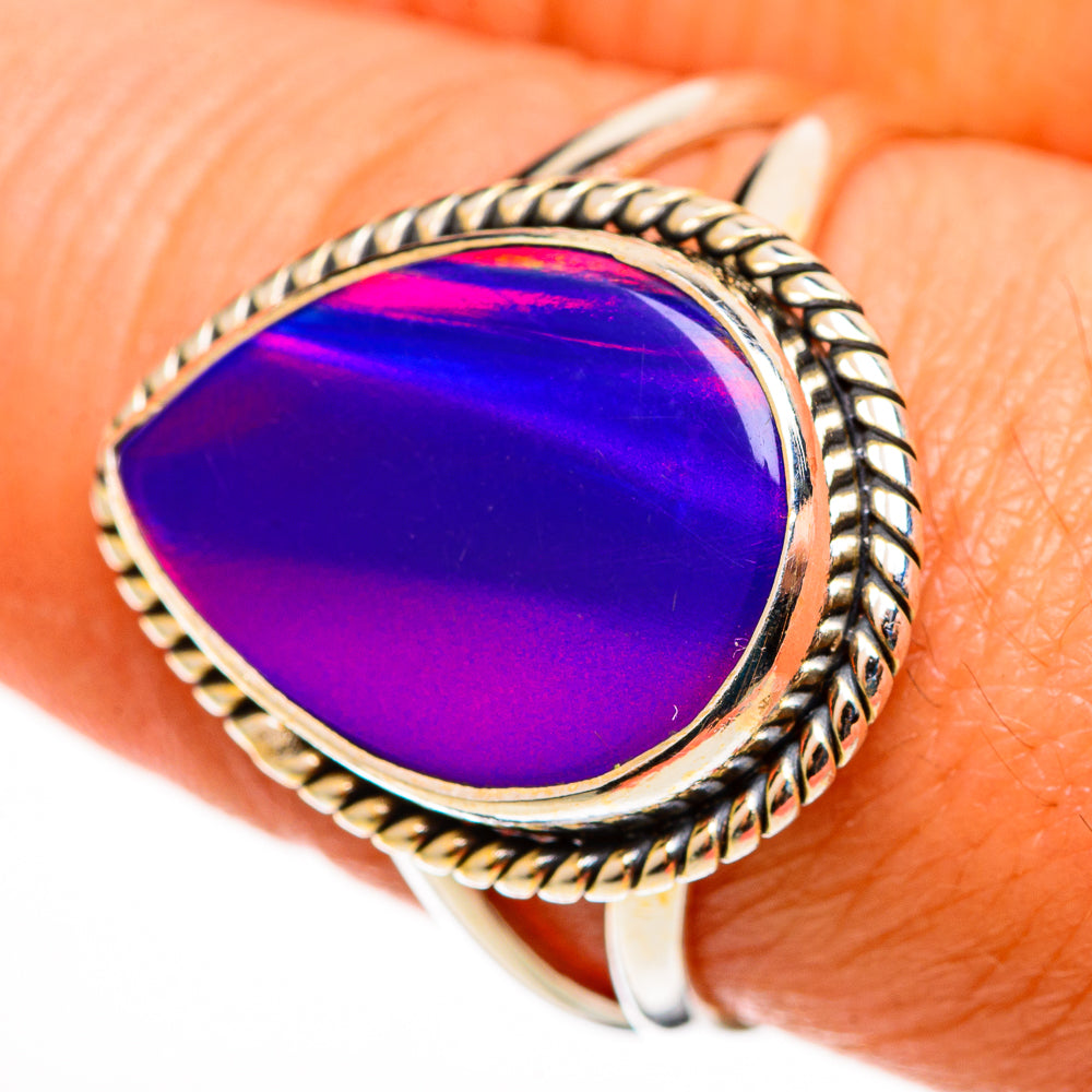 Aura Opal Rings handcrafted by Anasilvercos - RING113155
