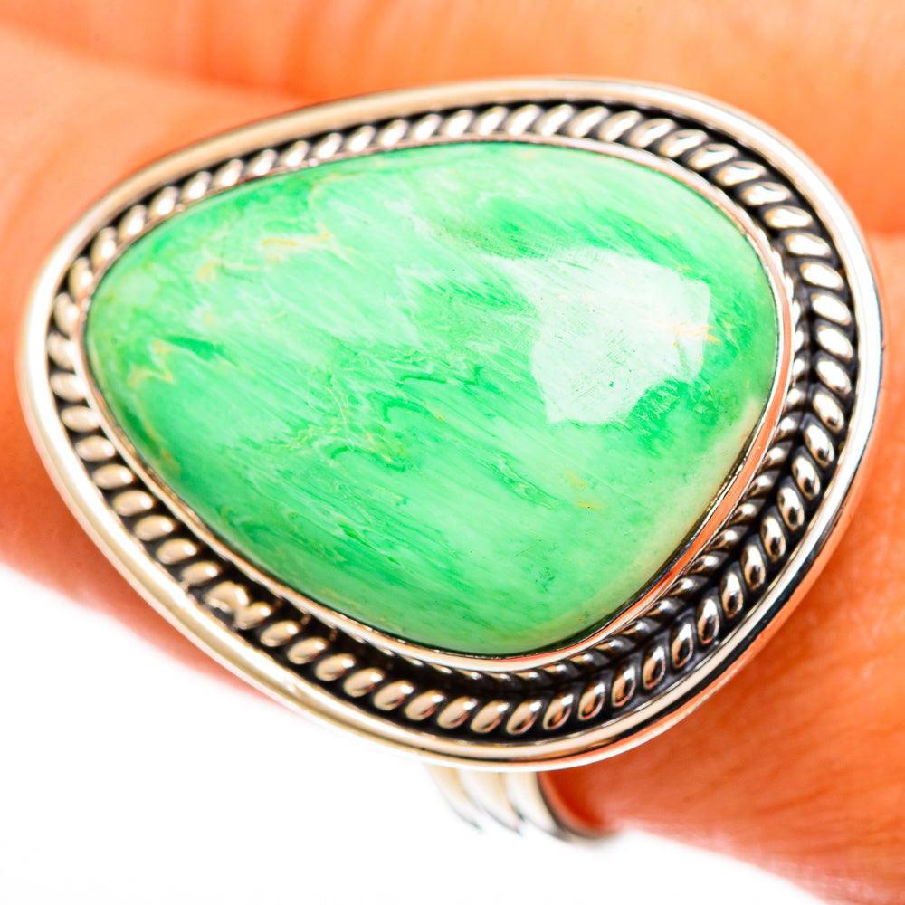 Amazonite Rings handcrafted by Anasilvercos - RING113217