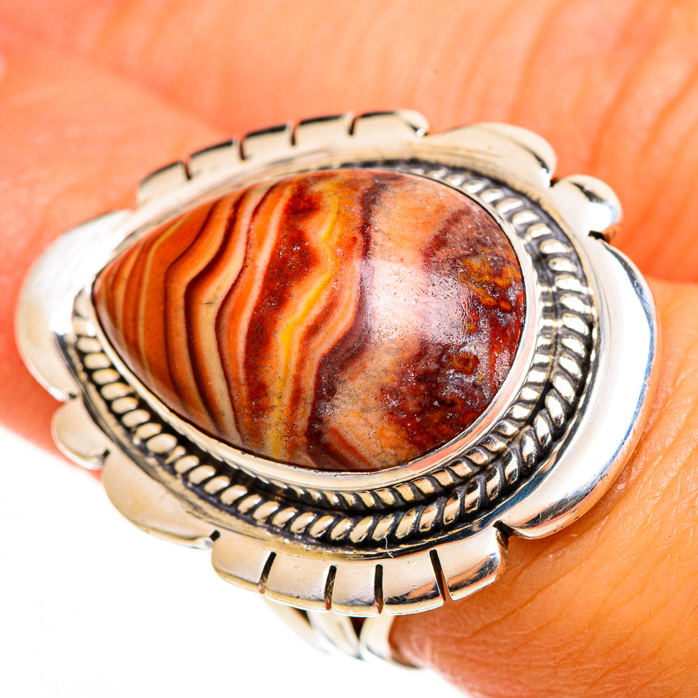 Red Jasper Rings handcrafted by Anasilvercos - RING113222