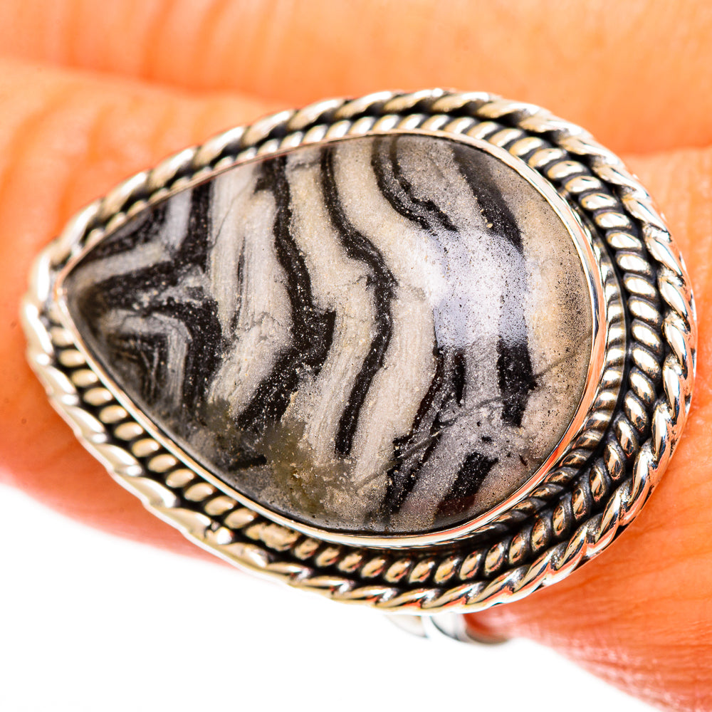 Pinolith Jasper Rings handcrafted by Anasilvercos - RING113301