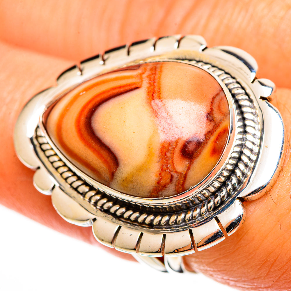 Imperial Jasper Rings handcrafted by Anasilvercos - RING113310