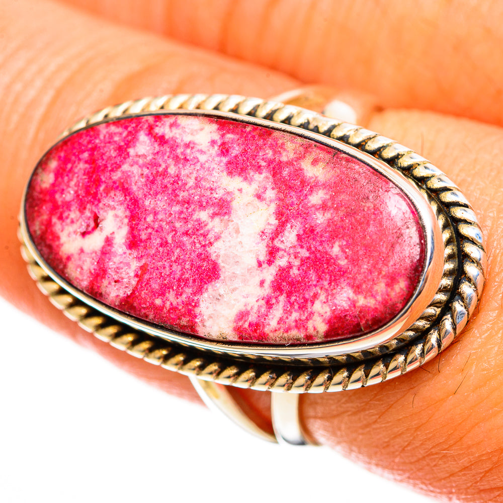 Thulite Rings handcrafted by Anasilvercos - RING113316