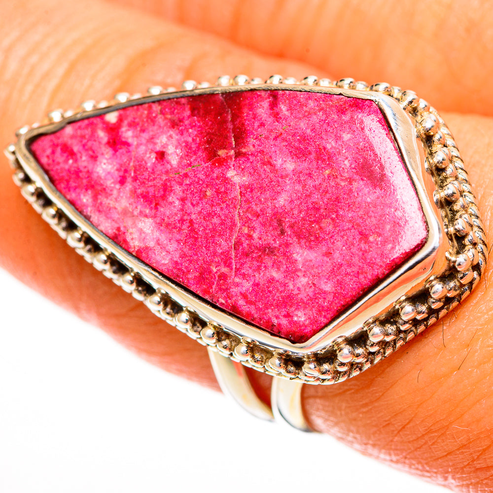 Thulite Rings handcrafted by Anasilvercos - RING113317