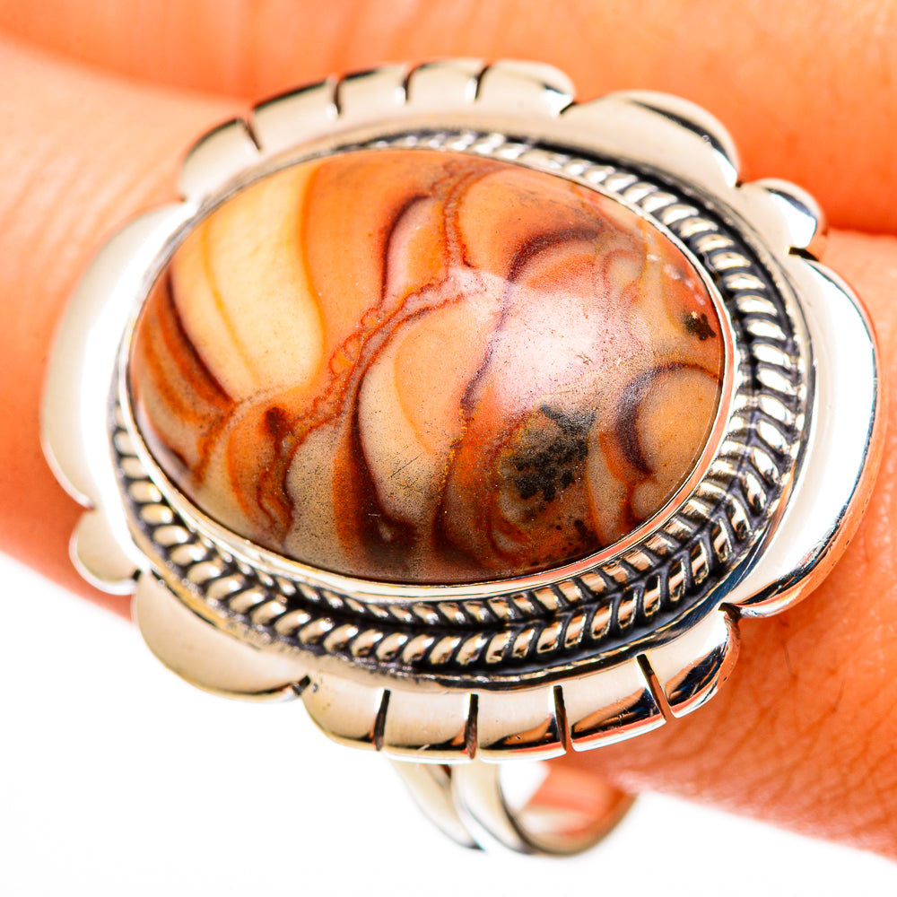 Imperial Jasper Rings handcrafted by Anasilvercos - RING113348