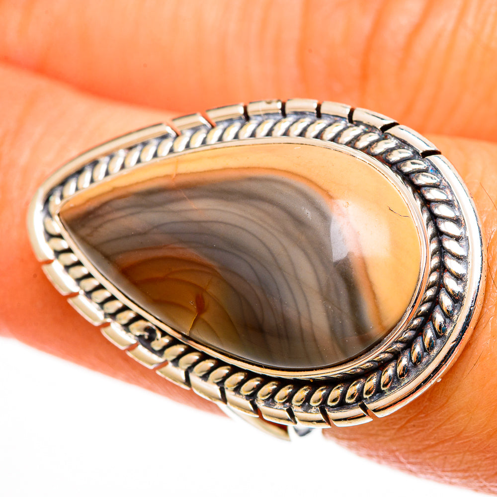 Imperial Jasper Rings handcrafted by Anasilvercos - RING113350