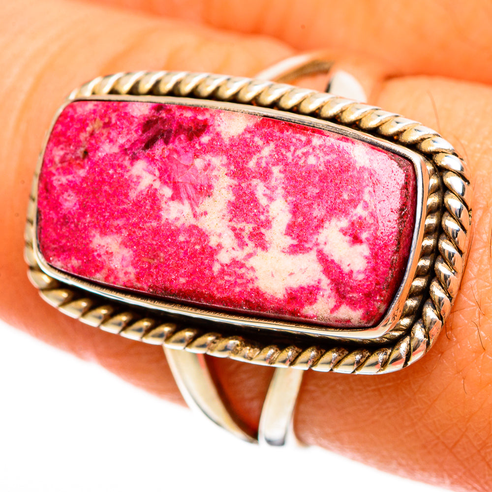 Thulite Rings handcrafted by Anasilvercos - RING113411