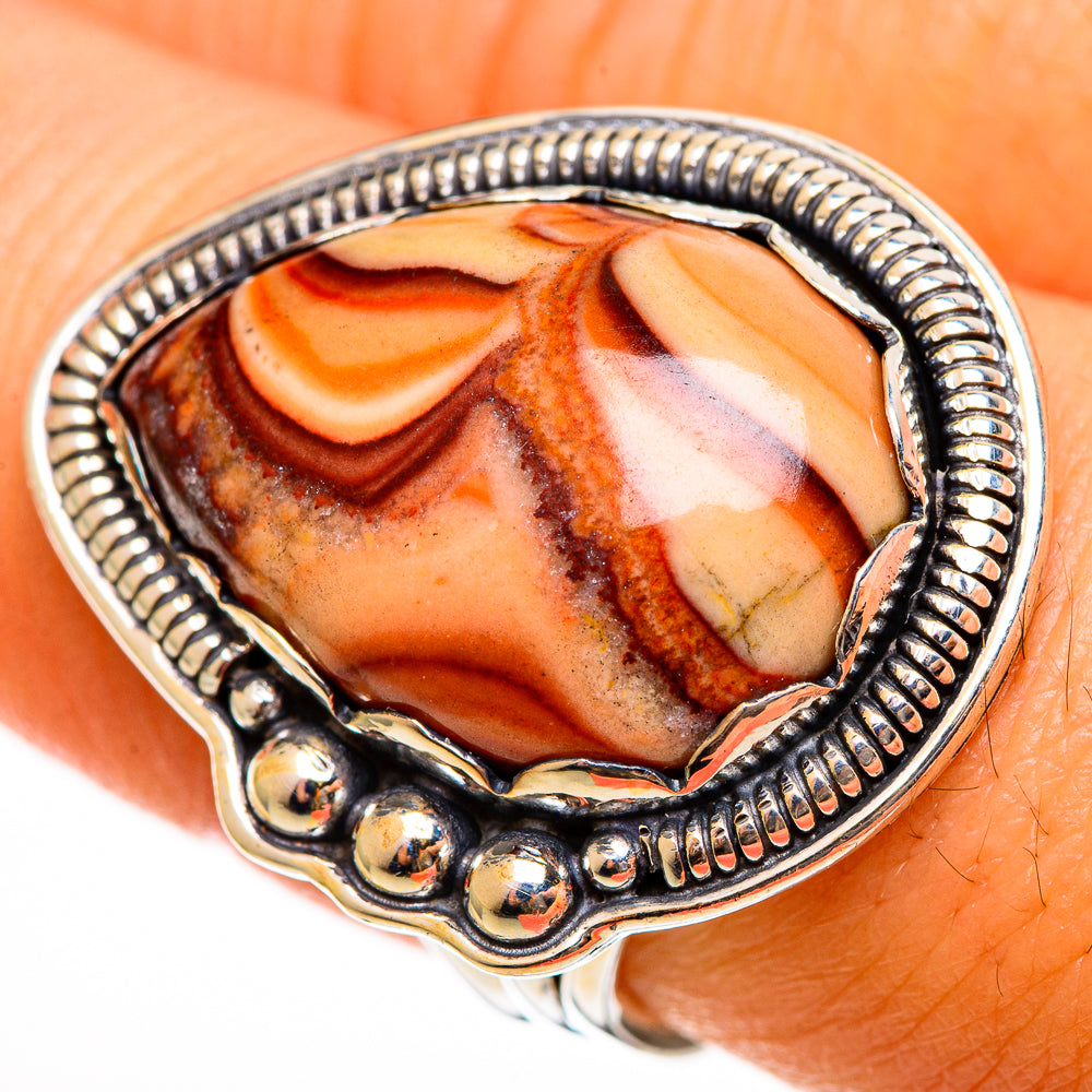 Imperial Jasper Rings handcrafted by Anasilvercos - RING113433