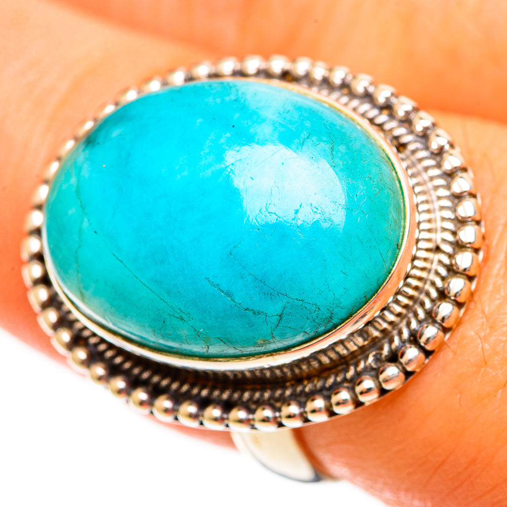 Amazonite Rings handcrafted by Anasilvercos - RING113511