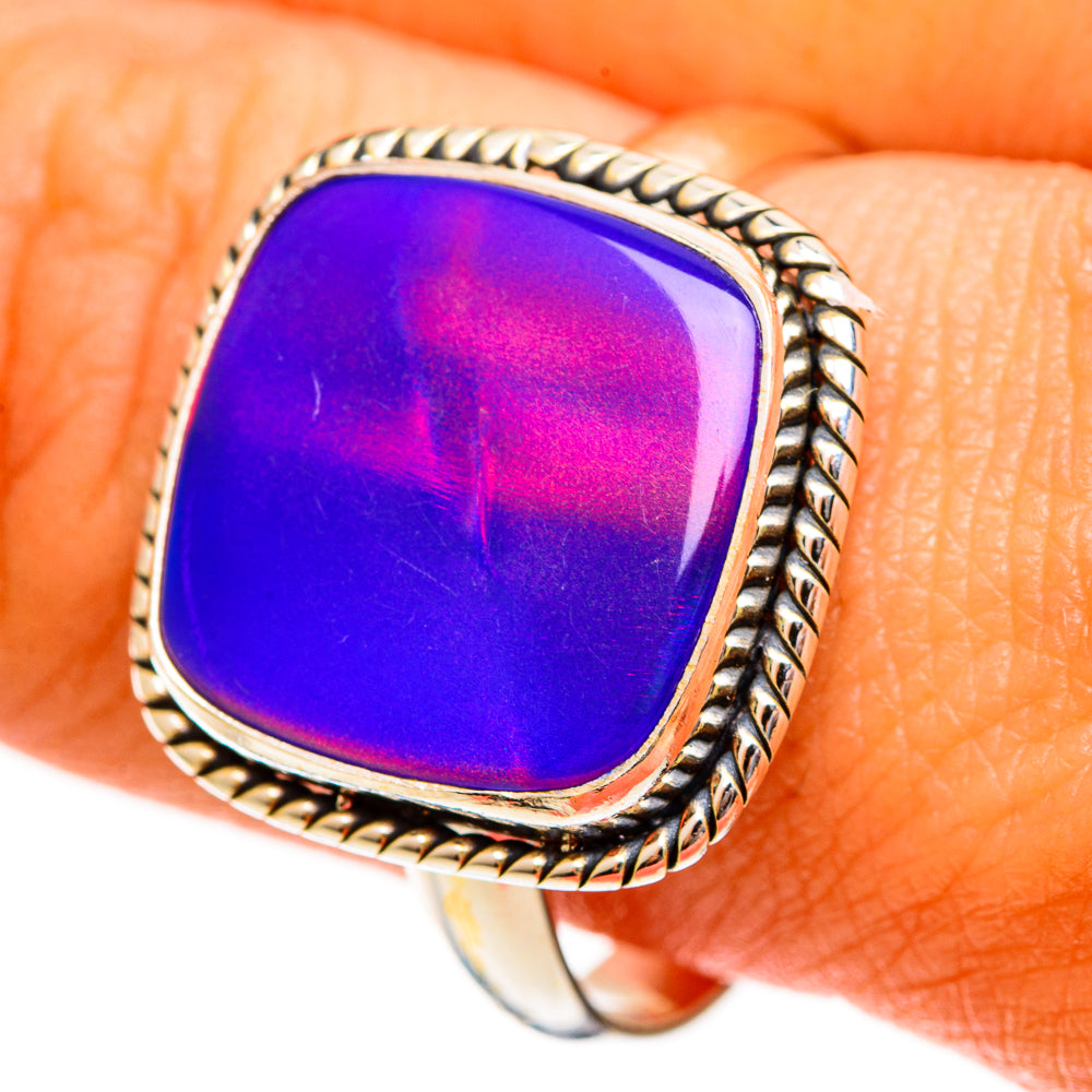 Aura Opal Rings handcrafted by Anasilvercos - RING113532