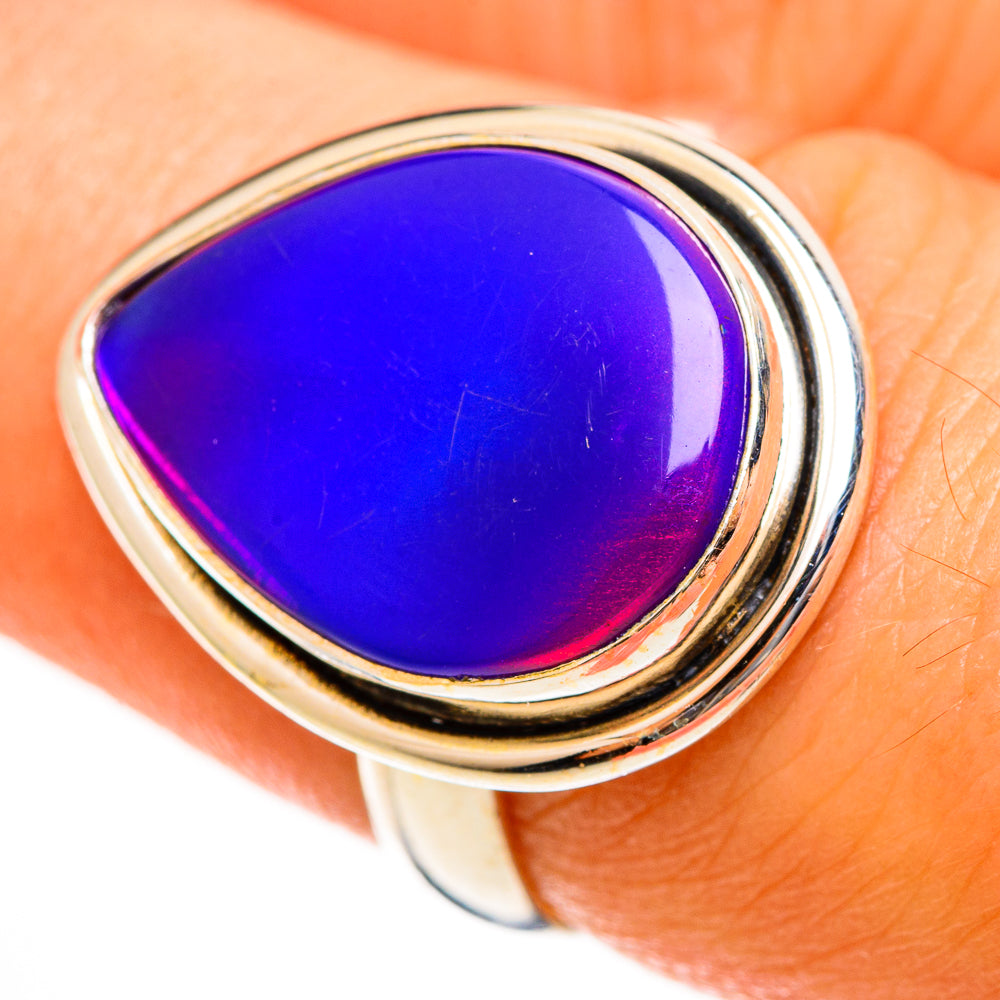 Aura Opal Rings handcrafted by Anasilvercos - RING113543
