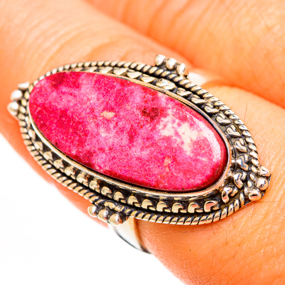 Thulite Rings handcrafted by Anasilvercos - RING113605
