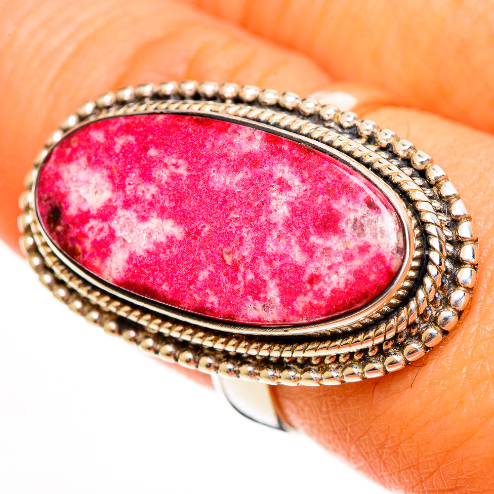 Thulite Rings handcrafted by Anasilvercos - RING113608