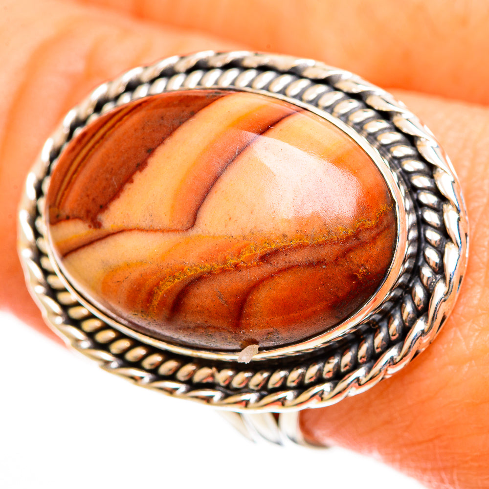 Imperial Jasper Rings handcrafted by Anasilvercos - RING113653