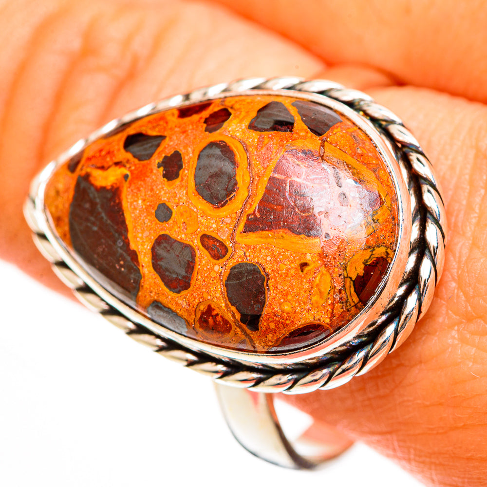 Bauxite Rings handcrafted by Anasilvercos - RING113656