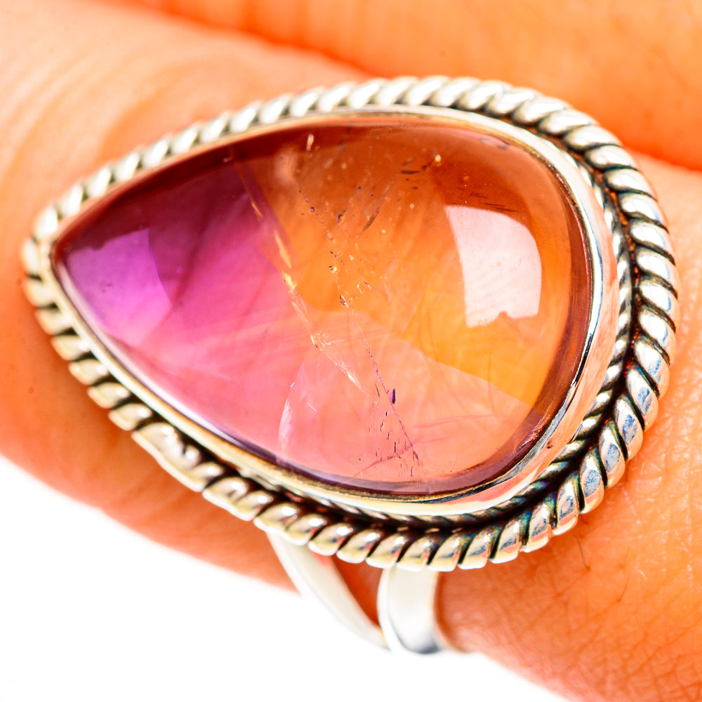 Ametrine Rings handcrafted by Anasilvercos - RING113666