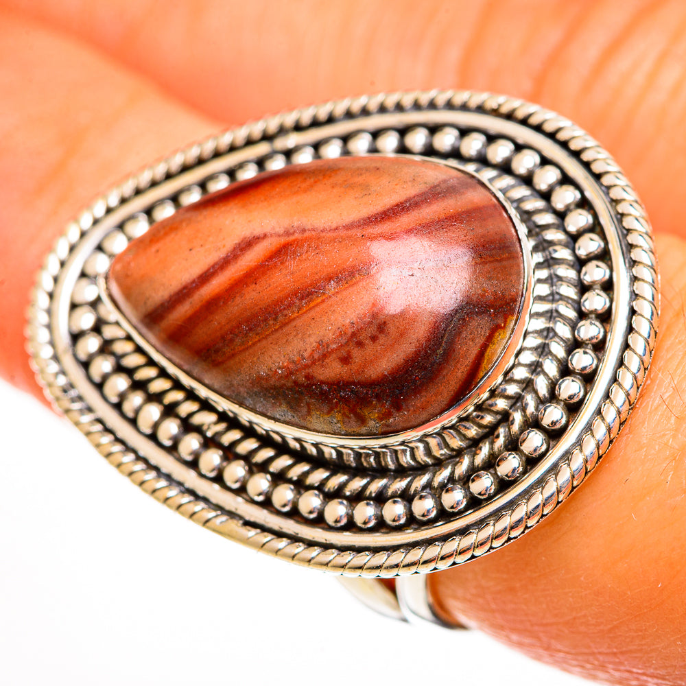 Imperial Jasper Rings handcrafted by Anasilvercos - RING113673