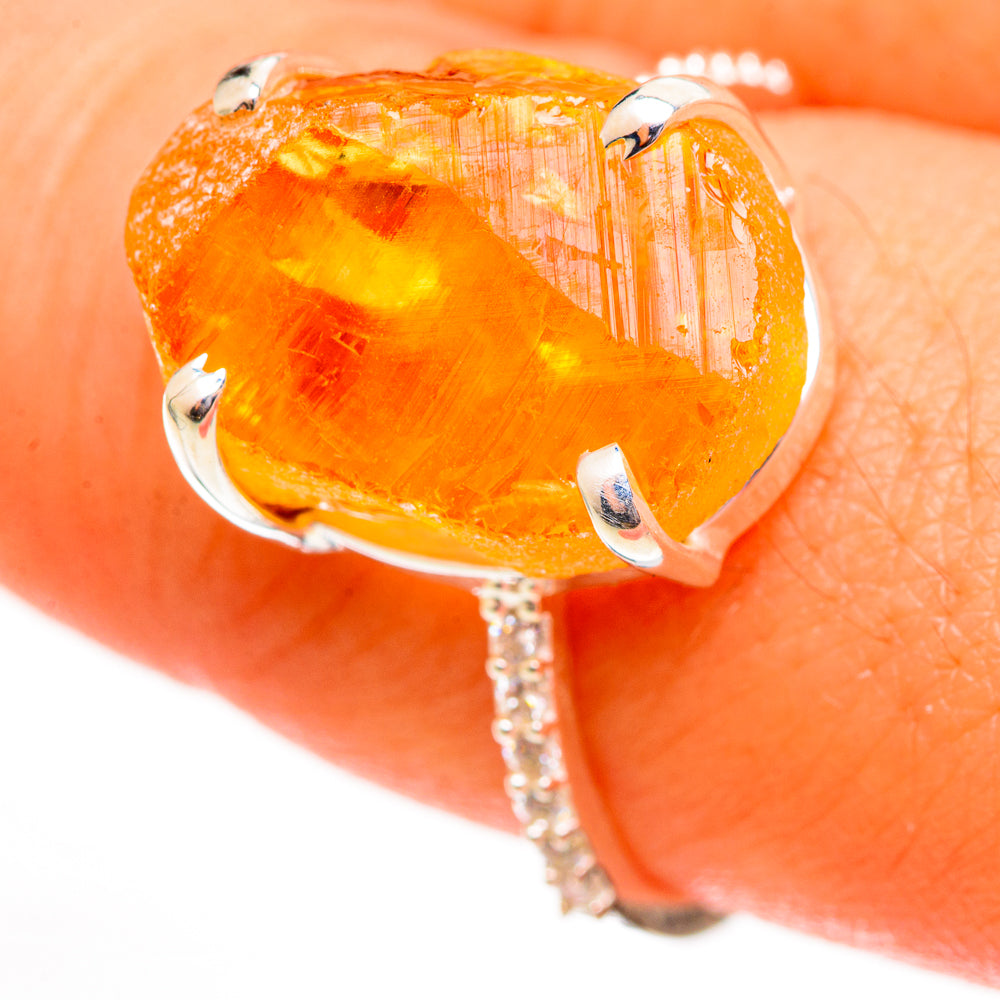 Citrine Rings handcrafted by Anasilvercos - RING113698