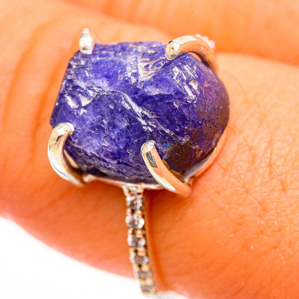 Tanzanite Rings handcrafted by Anasilvercos - RING113704