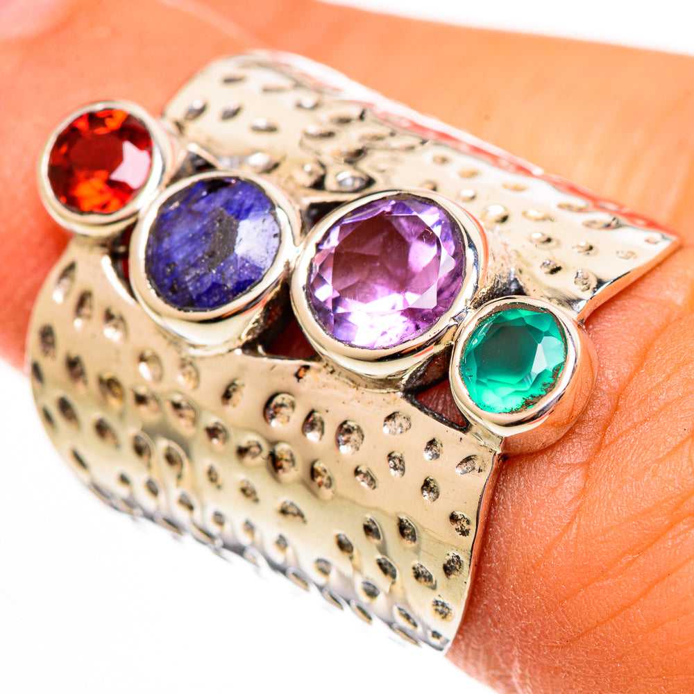 Amethyst Rings handcrafted by Anasilvercos - RING113714