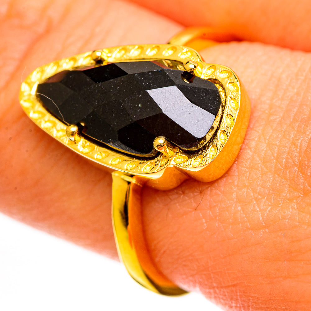 Black Onyx Rings handcrafted by Anasilvercos - RING113743