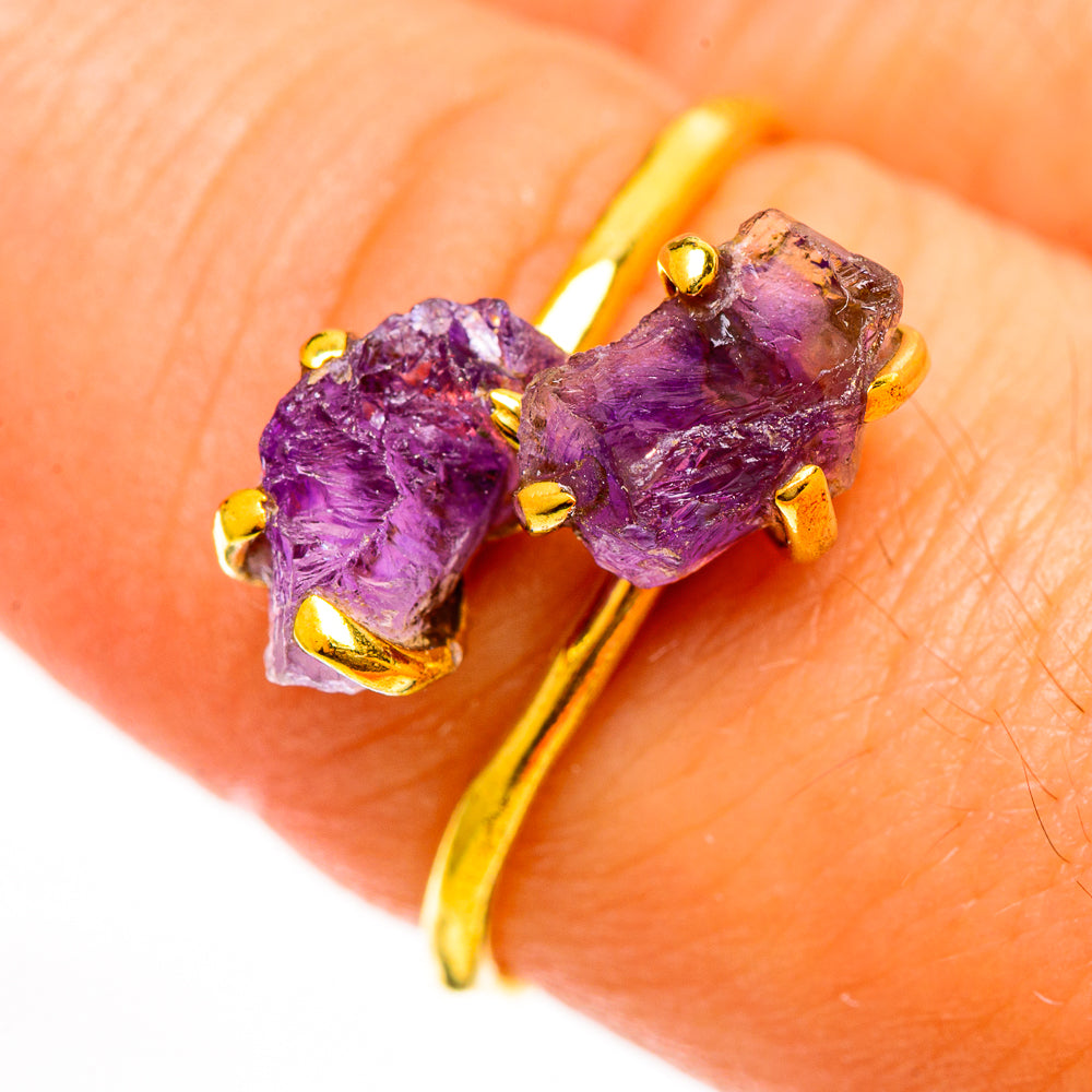 Amethyst Rings handcrafted by Anasilvercos - RING113774