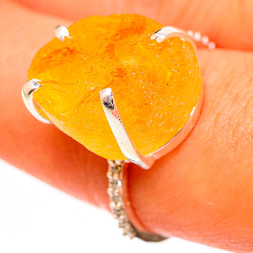 Citrine Rings handcrafted by Anasilvercos - RING113803