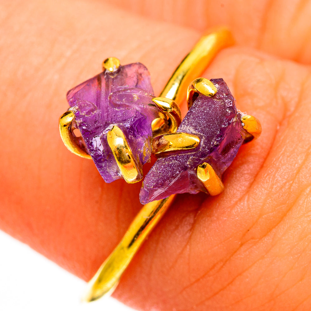 Amethyst Rings handcrafted by Anasilvercos - RING113811