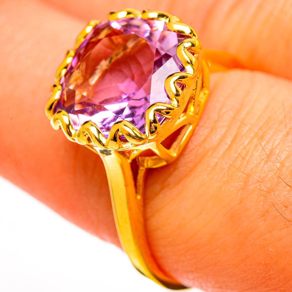 Amethyst Rings handcrafted by Anasilvercos - RING113812