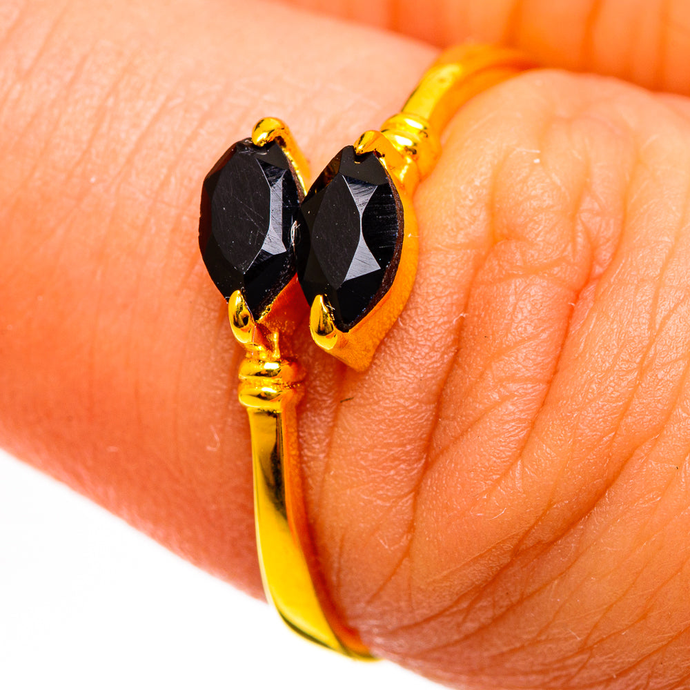 Black Onyx Rings handcrafted by Anasilvercos - RING113818