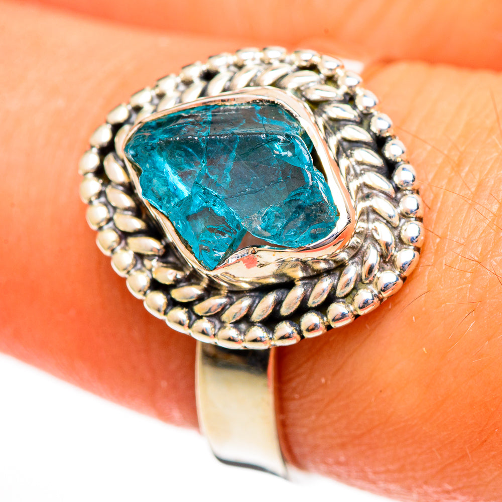 Apatite Rings handcrafted by Anasilvercos - RING113830